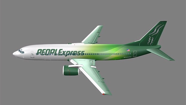 So sollen die Maschinen der neuen People Express dereinst aussehen.