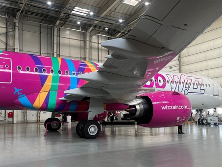 Airbus A321 Neo von Wizz Air: Es ist das 250. Flugzeug für den ungarischen Billigflieger.