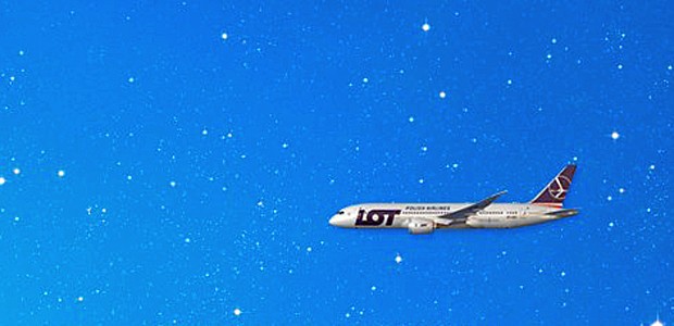Dreamliner-Werbung von Lot: Hilflos ohne Beihilfen.