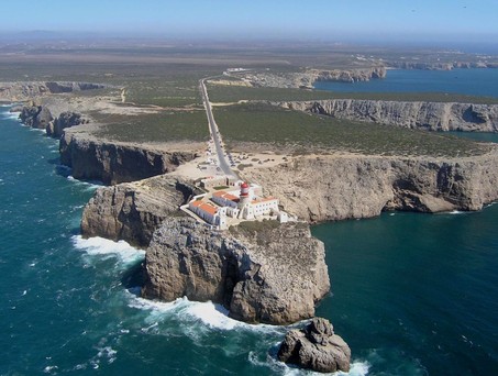 Das Cabo St Vincent ist Europas südwestlichster Punkt