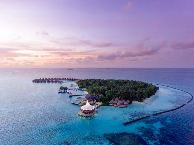 Baros Aerial Totale im Sunset