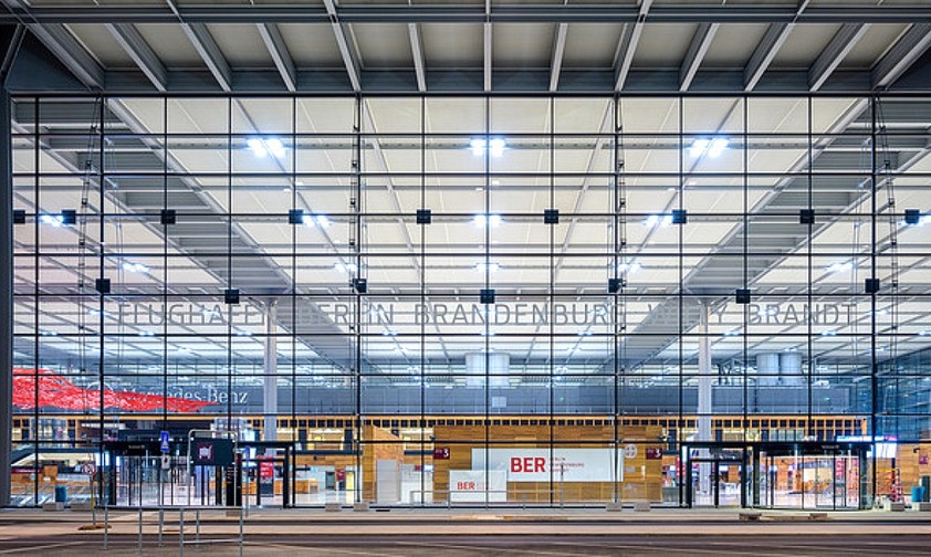 Terminal 2 des BER: Ungenutzt spart es Geld.