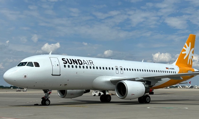 Sundairs Airbus A320 mit dem Kennzeichen D-ASMR: Flog am 12. August von Berlin nach Beirut.