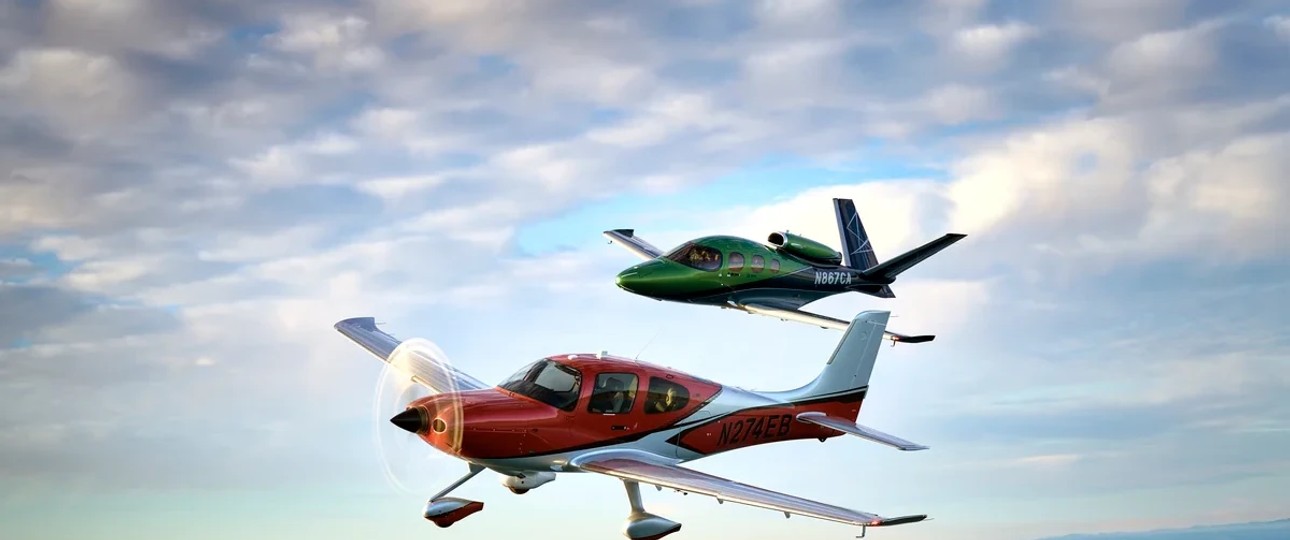 SR22-Flugzeug und Vision jet: Cirrus lässt 2025 alle hinter sich.