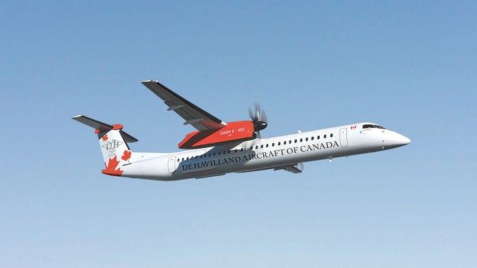 De Havilland Canada hat eine Dash 8-400 an das Goldbergbauunternehmen Barrik Gold verkauft. Das Flugzeug wird in Pakistan eingesetzt. 