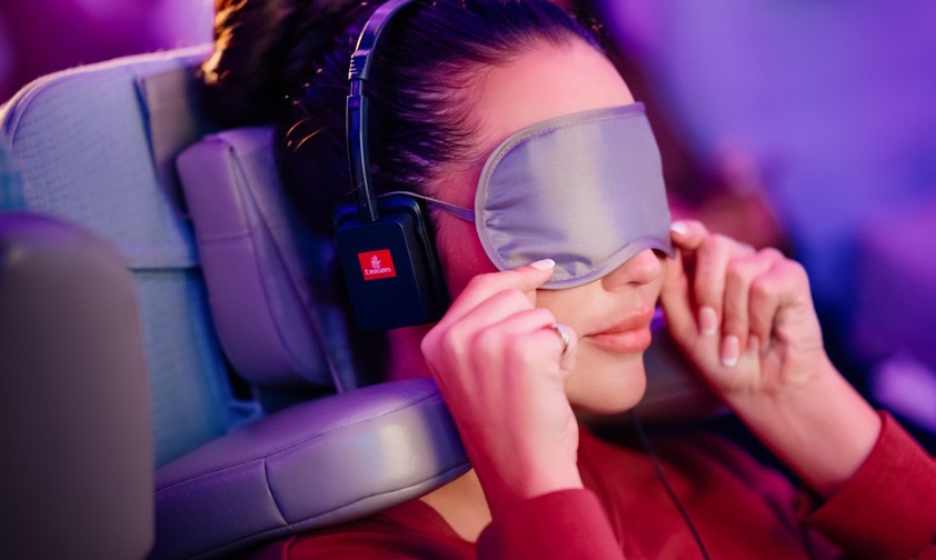 U-Dream-Headrest im Einsatz: Aktuell nur auf drei Airbus a350 verfügbar.