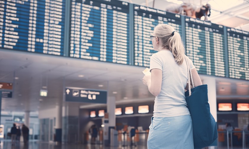 Verspäteter Flug: Ein Ärgernis.