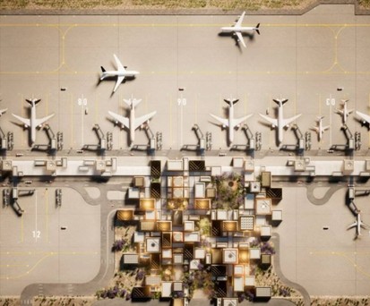 Der neue Flughafen Abha: Saudi-Arabien baut auch Regionalflughäfen massiv aus.