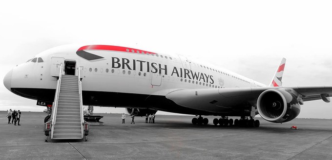 Seit dem 6. April werden Airbus A380 von British Airways...