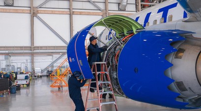 Wartung bei United Airlines: Reisende sollen besser verstehen, wie das funktioniert. 