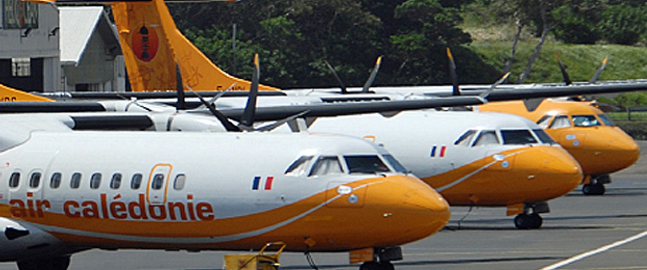 Flugzeuge der Air Calédonie: Umstrittene Preiserhöhungen.