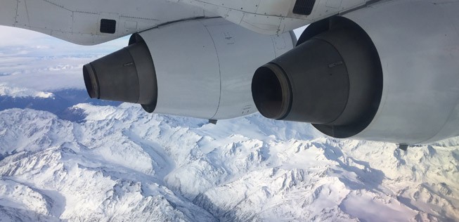 Über den Alpen: Gibt es bei der Routenplanung bald einen Faktor mehr zu beachten?