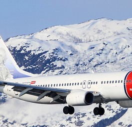 Boeing 737 von Norwegian: Die Airline konzentriert sich auf Kurzstreckenflüge.