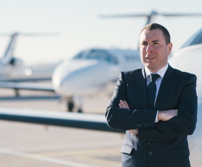 Globe-Air-Chef und -Gründer Bernhard Fragner: Erwartet schrumpfendes Geschäft.