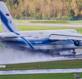 Antonov  An-124 von Volga-Dnepr Airlines: Wechsel an der Spitze.