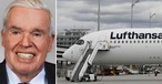 Klaus-Michael Kühne und ein Airbus A350 von Lufthansa: Mehr Premium als Ziel.