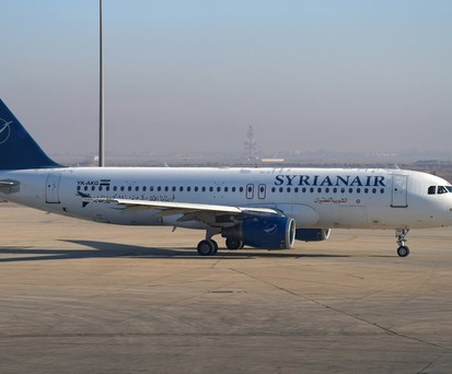 Einer der Airbus A320-200 von Syrian Airlines, die derzeit fliegen: Er ist 25 Jahre alt.