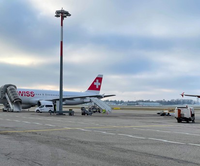 Flugzeuge von Swiss und Easyjet in Genf: Das Gewicht verschiebt sich gerade wieder zugunsten der orangefarbenen Airline.