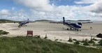 Oder am berühmten Flughafen Barra in Schottland.