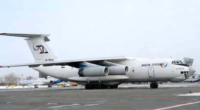 Il-76 von Aviacon Ziatrans: In den Iran geflogen.