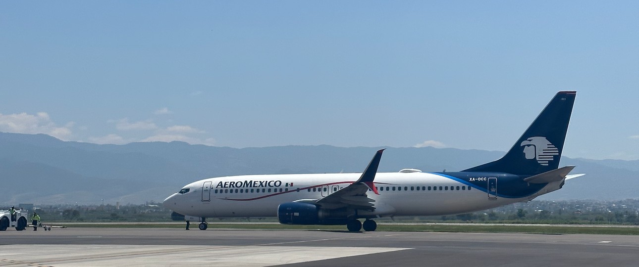 Flugzeug von Aermexico: Auch die Airline ist im Visier der US-Behörden.