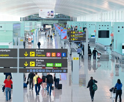 Flughafen Barcelona El Prat: Mehr Passagiere sollen her.