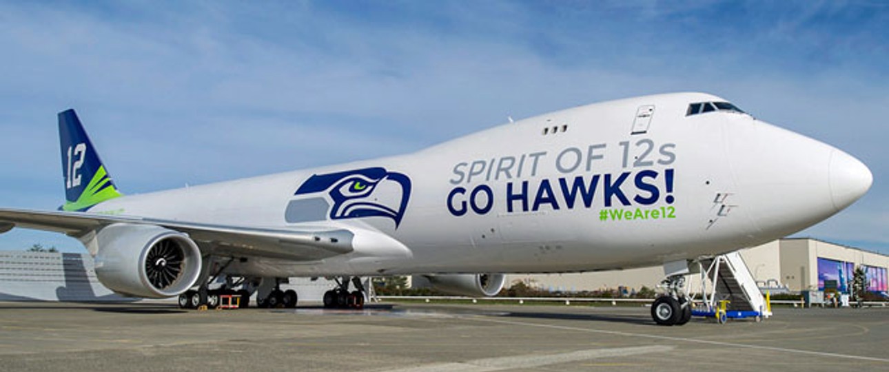 Werkseigene Boeing 747-8: Boeing verkauft das Flugzeug schlecht.