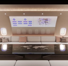 Der neue Social-Bereich in der neuen VIP-Kabine «The BowQ.