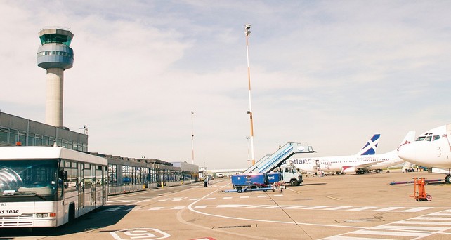 Vorfeld des Flughafen East Midlands: Im Dezember 2024 ereignete sich ein schwerer Vorfall.