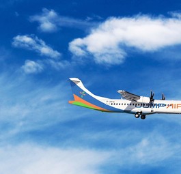 ATR in den Farben on Jump Air: Auf der Suche nach Kunden.