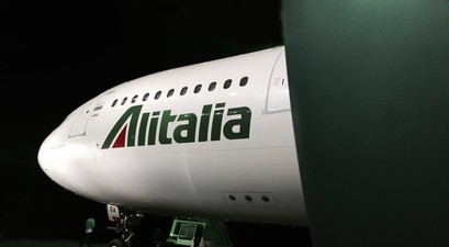 Airbus A330 vonAlitalia: Die marke bleibt weitgehend in der Schublade