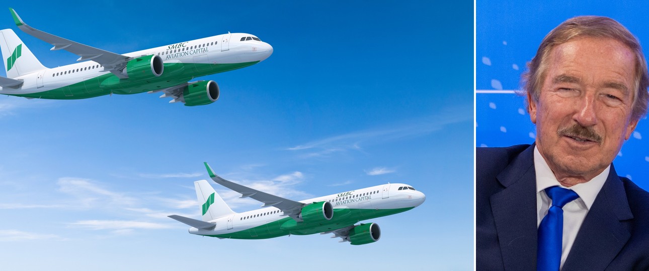 Jets für SMBC und Air-Lease-Gründer Steven Udvar-Házy: Große Übernahme in der Leasing-Branche.