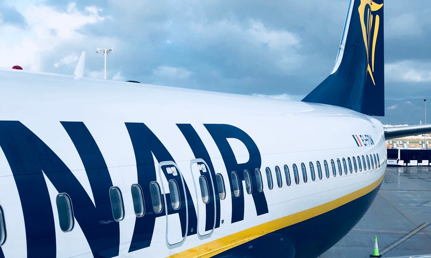 Eine Boeing 737-800 von Ryanair: In Marokko kam es nun zu einer gefährlichen Annäherung mit einer anderen Maschine.