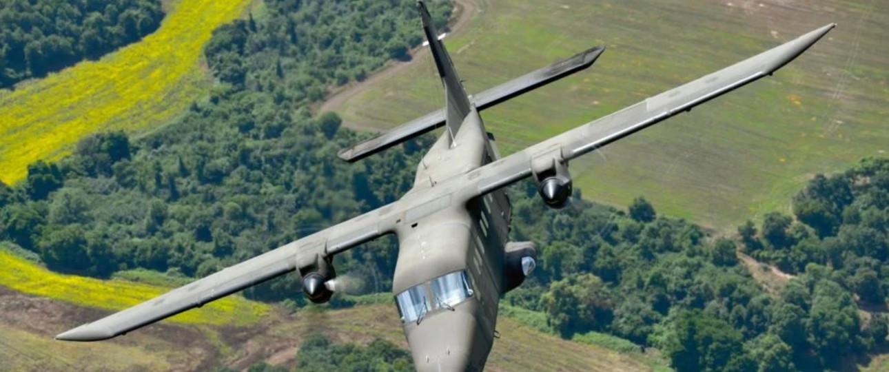 Dornier DO228: Mittlerweile gehört das Flugzeug dem Konzern General Atomics.