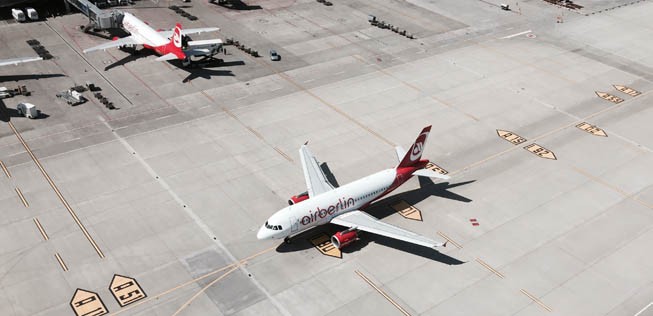 Flieger von Air-Berlin-Tochter Belair in Zürich: Schnelles Ende.