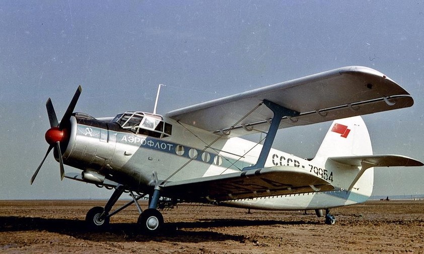 Antonov An-2 der alten Aeroflot: Der Doppeldecker fliegt bis heute.