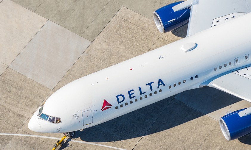 Eine Boeing 767-300 von Delta Air Lines: Überflutete Toiletten wurden zum Sicherheitsrisiko.