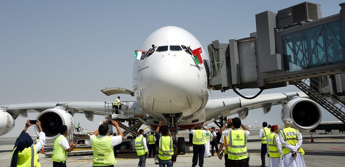 Nicht zu unterbieten und damit auf Platz 1: Muscat - Dubai ab Juli im Superjumbo von Emirates: 1:10 Stunden.