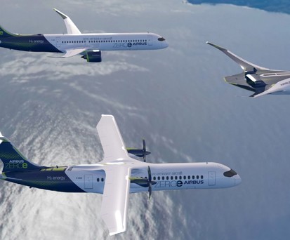 Warum Airbus’ Wasserstoffflieger hinten keine Fenster haben