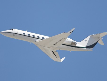 Gulfsream IV im Flug: Seit Ende Dezember wird ein Flugzeug des Typs in Guniea festgehalten.