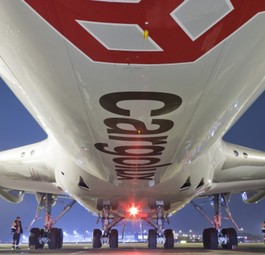 Platz 7: Cargolux, Luxemburg - 7345 Millionen Tonnenkilometer.