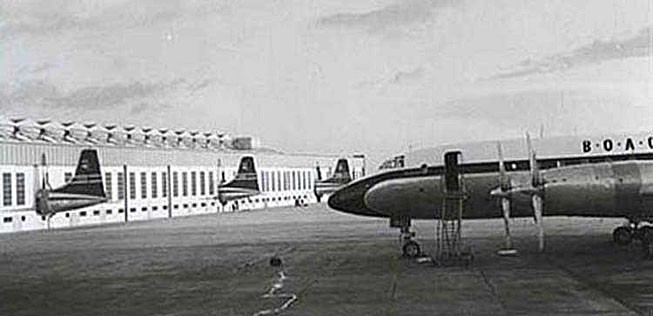 Ab 1957 setzte Boac die erste Variante Bristol Britannia 102 auf der Strecke nach Johannesburg ein. Sie stoppte dabei in Rom, Khartum, Nairobi und Salisbury, dem heutigen Harare.