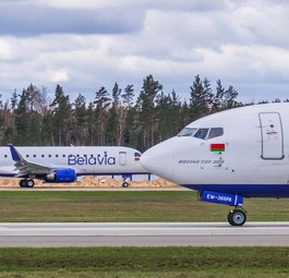 Flugzeuge von Belavia: Die Staatsairline Weißrusslands will Billigflüge einführen.