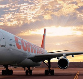 Airbus A340 von Conviasa: Nicht mehr flugtüchtig.