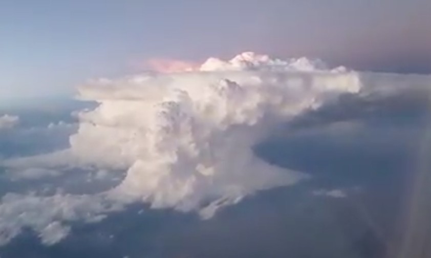 Ein Gewitter aus nächster Nähe betrachten