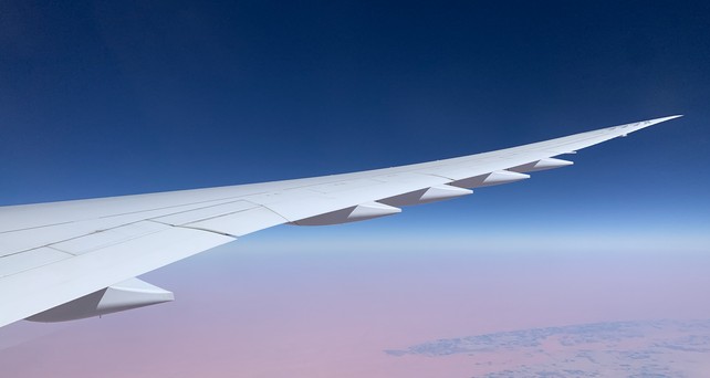 Tragflüche der Boeing 777X: Die Flugzeuge sollen deutlich weiter fliegen. 