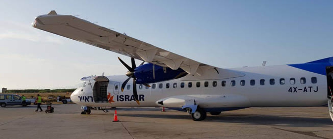 ATR von Israir: Die Airline macht alleine weiter.