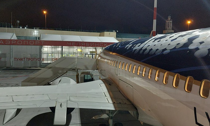 In dieser Boeing 737-500 reisten die Tiere und die menschlichen Begleiter.
