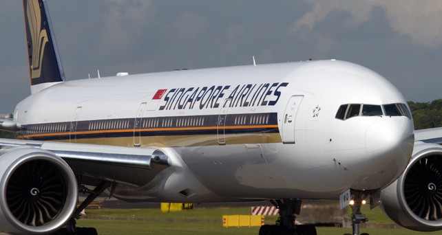 Boeing 777 von Singapore Airlines: Der Wetterradar funktionierte nicht. 