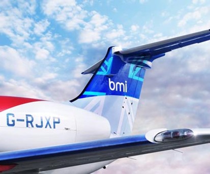 Flieger von BMI Regional: Künftig auch in Saarbrücken zu Gast.